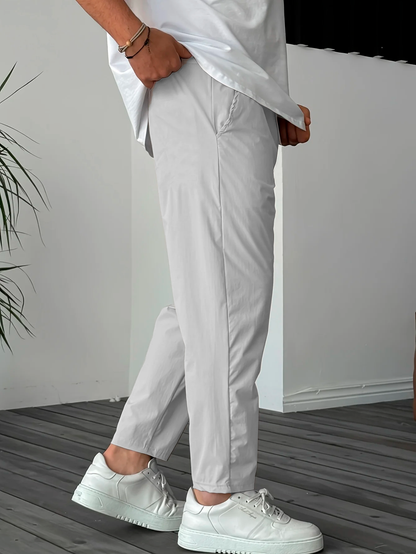Vittorio™ | Elegant Tapered Trousers with Drawstring