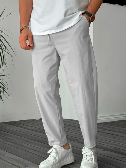 Vittorio™ | Elegant Tapered Trousers with Drawstring