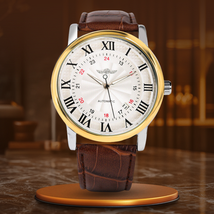Daniel Portland™ Full Automatic Luxury Leather Watch