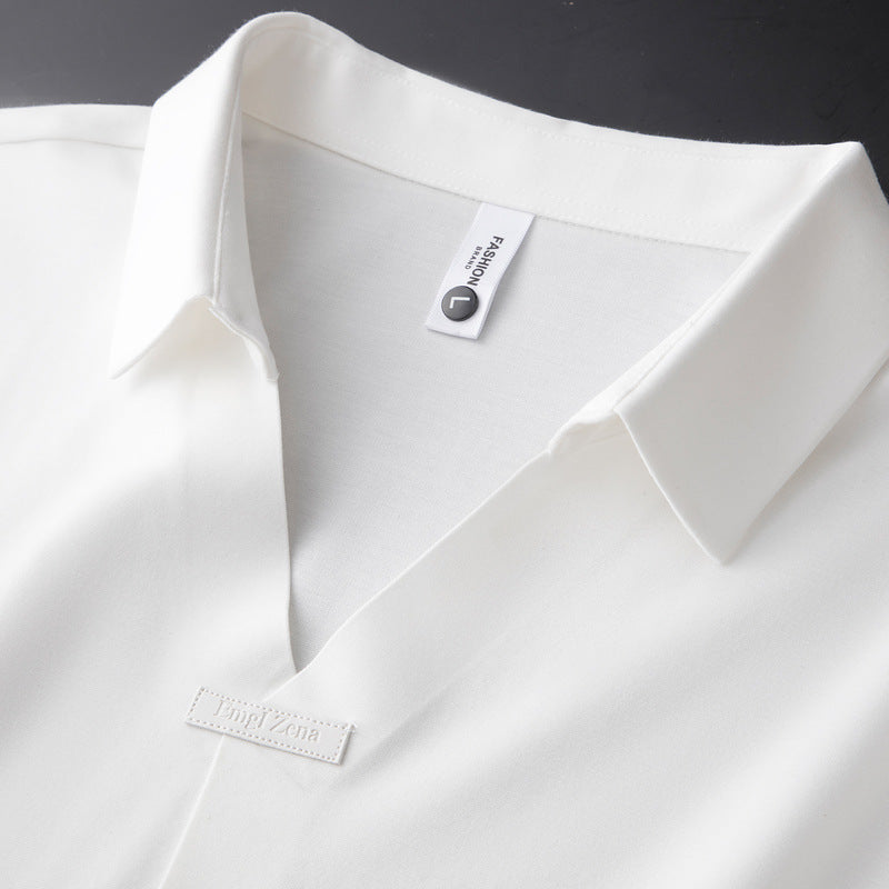 Cornelio Cotton and Silk Polo Shirt