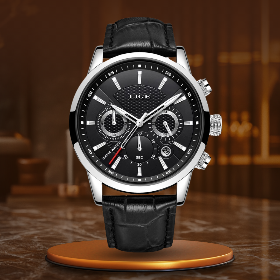 Daniel Portland™ Modern Military Leather Watch