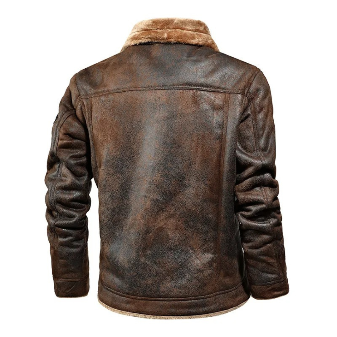 DANIEL PORTLAND™ | Noxar Warm & Versatile Leather Jacket