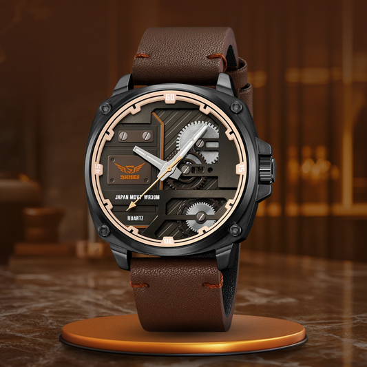 Daniel Portland™ Men’s Leather Quartz Watch
