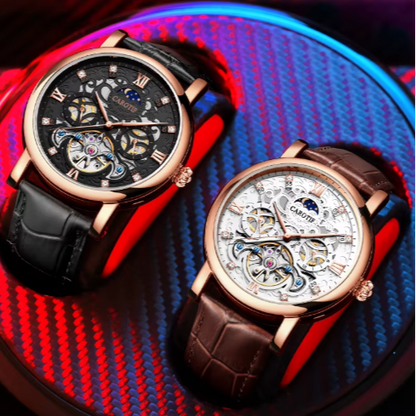 Daniel Portland™ Business Leather Automatic Mechanical Watch