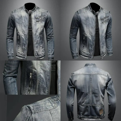 Alexo Jacket for Men with Classic Biker Style