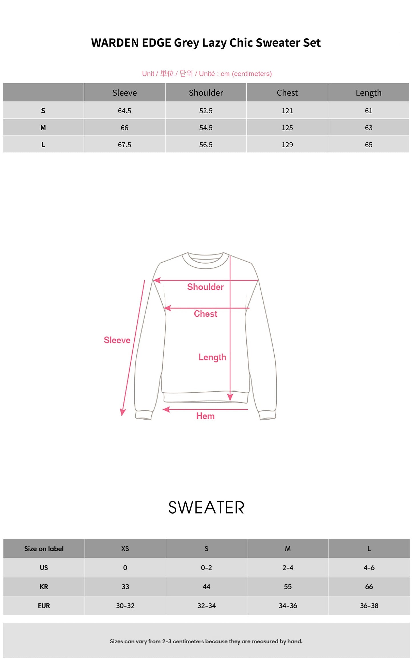 DANIEL PORTLAND™ I Lazy Chic Sweater Set