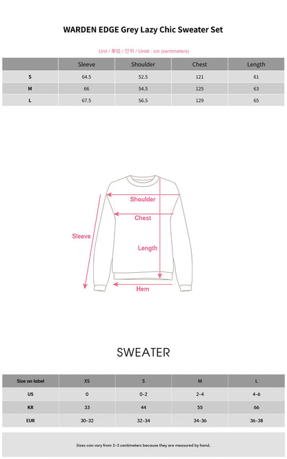 DANIEL PORTLAND™ I Lazy Chic Sweater Set