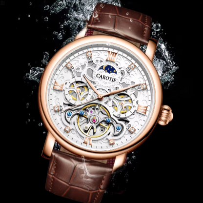 Daniel Portland™ Business Leather Automatic Mechanical Watch