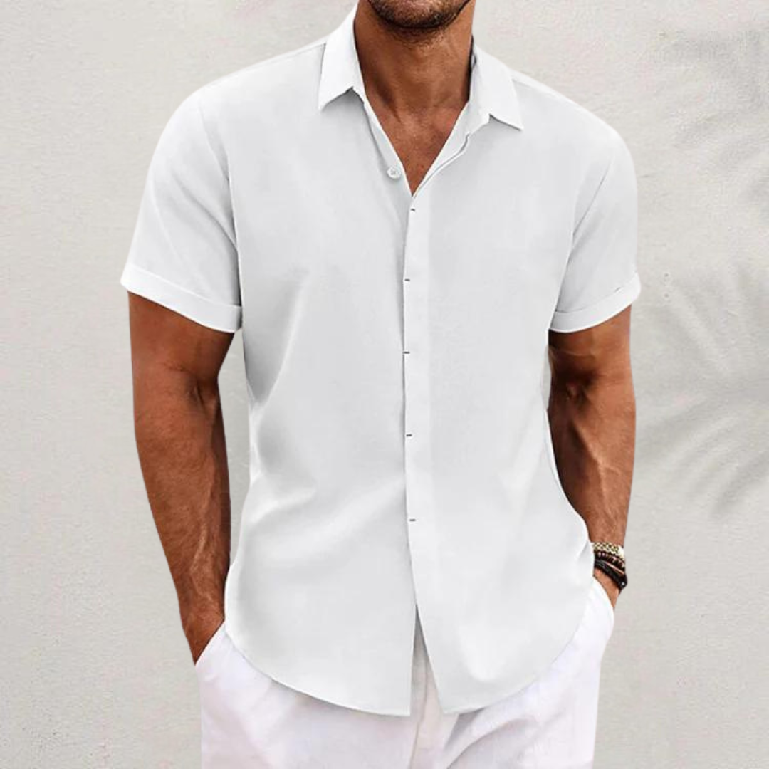 Aleandro™ | Premium linen shirt - Timeless comfort