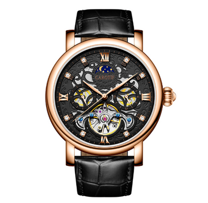 Daniel Portland™ Business Leather Automatic Mechanical Watch