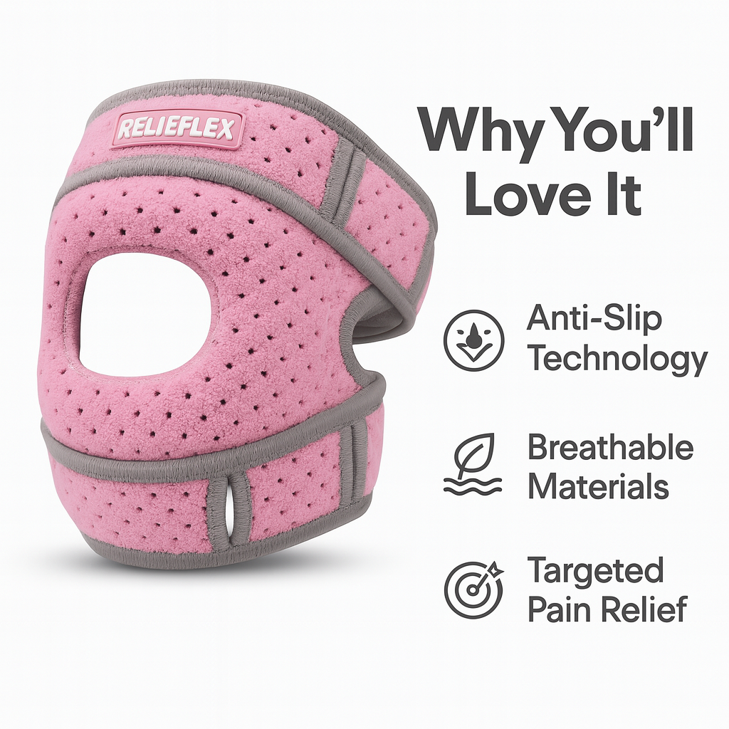 Advanced RelieFlex™ Knee Brace That Moves With You - Pain Relief In Minutes